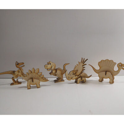 Dino Kit Wood Model