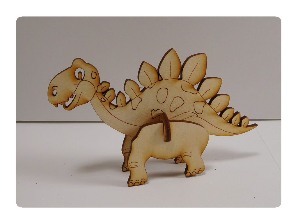Dino Pack Wood Model Kit - Image 4
