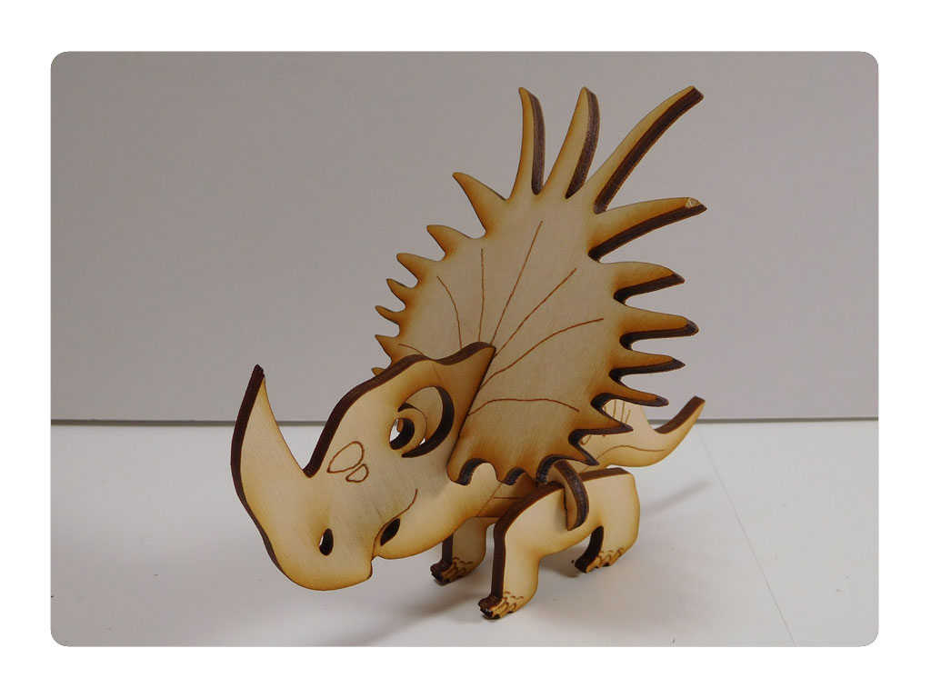 Dino Pack Wood Model Kit - Image 3
