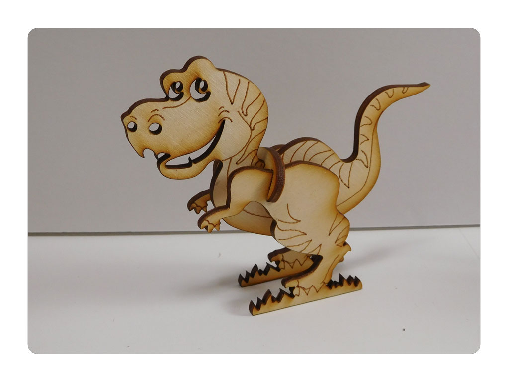 Dino Pack Wood Model Kit - Image 2