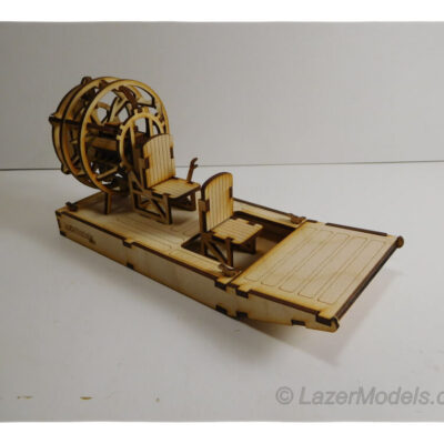 Wood Model AirBoat Kit By-LazerModels