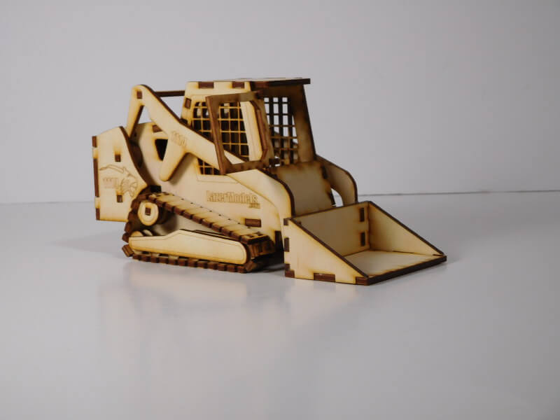 Wood Model Bobcat Kit By-LazerModels